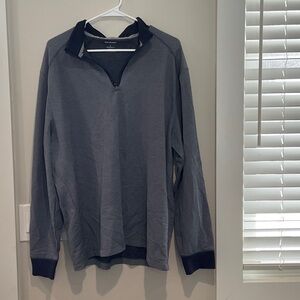 Van Heusen Gray and Black Men's Sweater